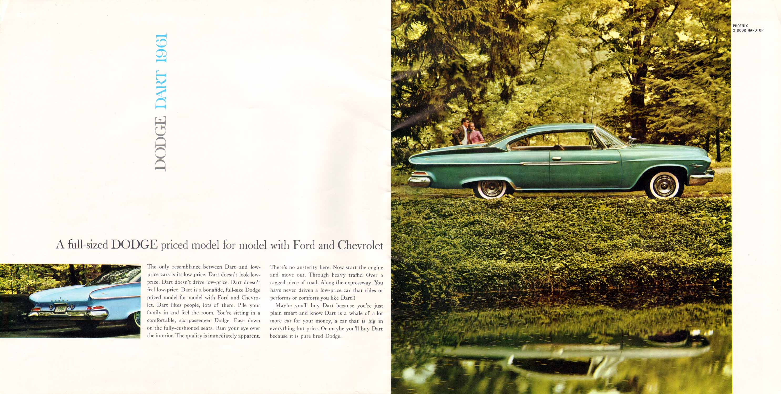 1961 Dodge Dart And Polara Prestige Brochure Page 3